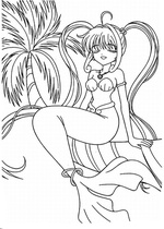 Ausmalbilder Prinzessin 1