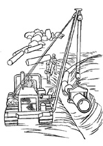 Ausmalbilder Bagger 18