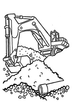 Ausmalbilder Bagger 19