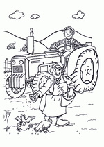 Ausmalbilder Traktor 10