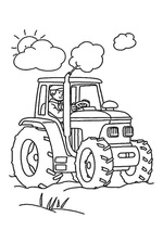 Ausmalbilder Traktor 11