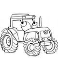 Ausmalbilder Traktor 13