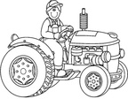 Ausmalbilder Traktor 24