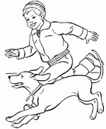 Ausmalbilder Hunde 2
