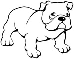 Ausmalbilder Hunde 7