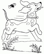Ausmalbilder Hunde 12