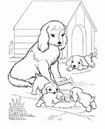 Ausmalbilder Hunde 13
