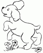 Ausmalbilder Hunde 15