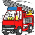 Ausmalbilder Feuerwehr