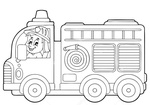 Ausmalbilder Feuerwehr 25