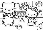 Ausmalbilder Hello Kitty 8
