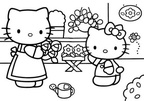 Ausmalbilder Hello Kitty 8