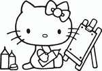 Ausmalbilder Hello Kitty 13