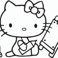Ausmalbilder Hello Kitty 13