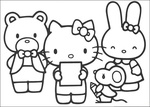 Ausmalbilder Hello Kitty 14