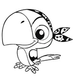 Ausmalbilder Vogel 1