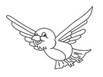 Ausmalbilder Vogel 35