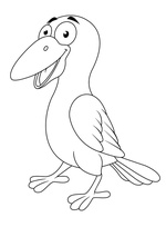 Ausmalbilder Vogel 42