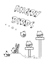 Ausmalbilder Angry Birds 6
