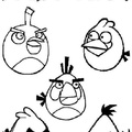 Ausmalbilder Angry Birds 11
