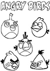 Ausmalbilder Angry Birds 11