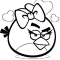 Ausmalbilder Angry Birds 20