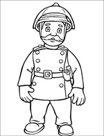 Ausmalbilder Feuerwehrmann Sam 16