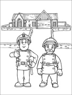 Ausmalbilder Feuerwehrmann Sam 20