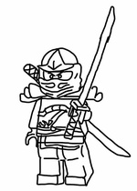 Ausmalbilder Ninjago 14