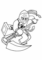 Ausmalbilder Ninjago 15