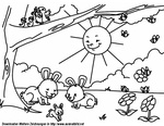 Ausmalbilder Frühling 32