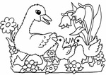 Ausmalbilder Frühling 33