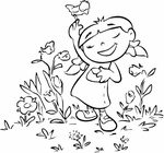 Ausmalbilder Frühling 41