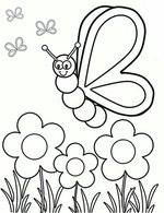 Ausmalbilder Frühling 45