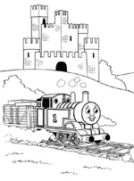 Ausmalbilder Thomas die Lokomotive 3