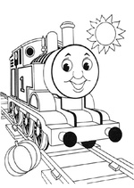 Ausmalbilder Thomas die Lokomotive 8
