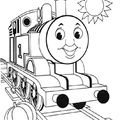 Ausmalbilder Thomas die Lokomotive 8