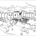 Ausmalbilder Thomas die Lokomotive 14