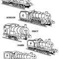 Ausmalbilder Thomas die Lokomotive 21