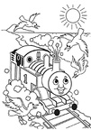 Ausmalbilder Thomas die Lokomotive 24