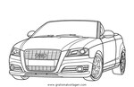 Ausmalbilder Audi 1